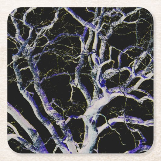 Dark Side 5 Küstenercnm Rechteckiger Pappuntersetzer (Vorderseite)