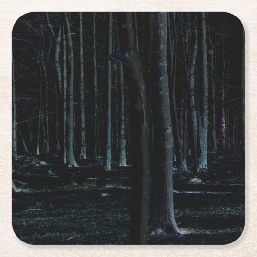 Dark Side 6 Küstenercnm Rechteckiger Pappuntersetzer (Vorderseite)