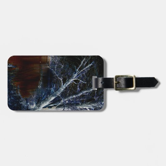 Dark Side 7 cd ltcna Gepäckanhänger (Vorderseite horizontal)