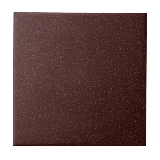 Dark Siena Burgundy Crackle Glaze Solid Color Fliese (Vorderseite)