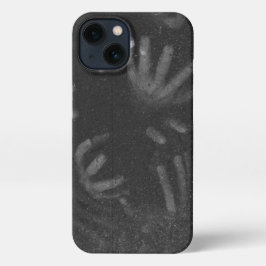 Dark Simple Slime iPhone 13 Case Hülle