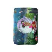 Dark Skin Sea Baby Bath Mat Badematte (Vorderseite Vertikal)