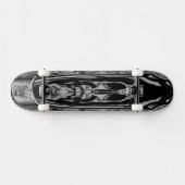 Dark Skull Skateboard (Horizontal)