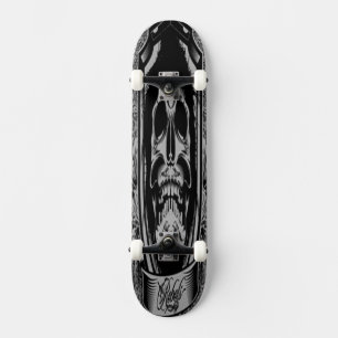 Dark Skull Skateboard