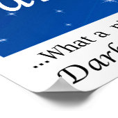 Dark Sky Advocacy - Starry Skies Poster (Ecke)