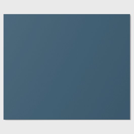 Dark Slate Blue Geschenkpapier (Flach)