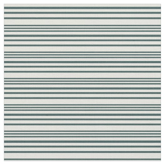 Dark Slate Grau & Beige Muster Stoff (Nahaufnahme)