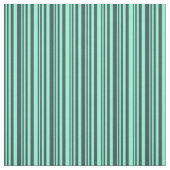 Dark Slate Gray & Aquamarine Colored Lines Stoff (Muster)