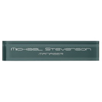 Dark Slate Gray Elegant Modernes Schreibtisch Namp