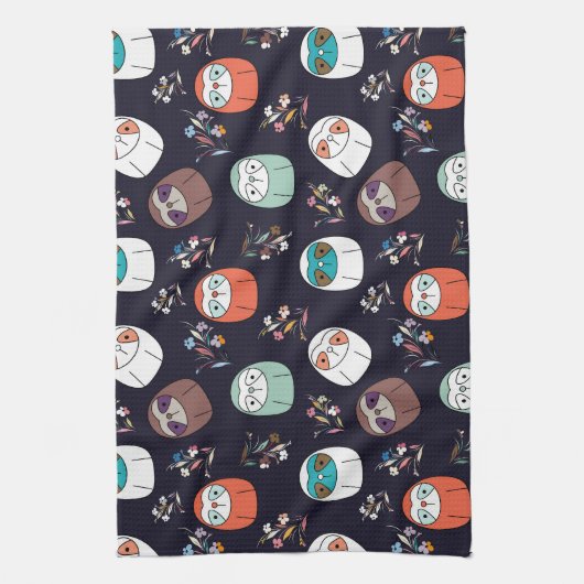 Dark Sloth Geschirrtuch (Vertikal)