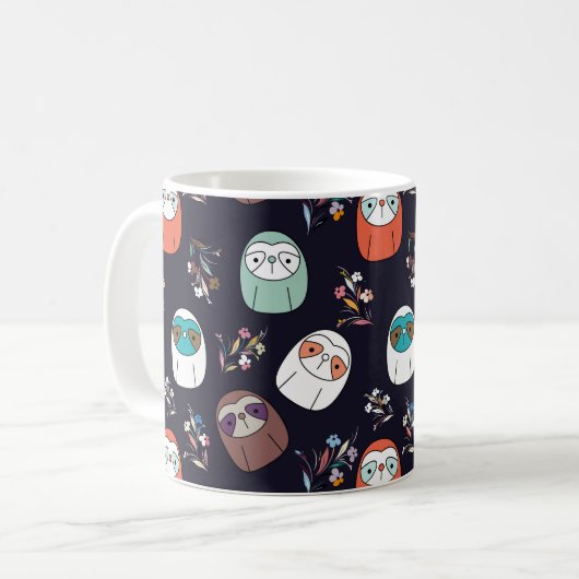Dark Sloth Kaffeetasse (Vorderseite Links)