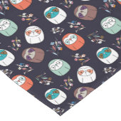 Dark Sloth Kurzer Tischläufer (Ecke)