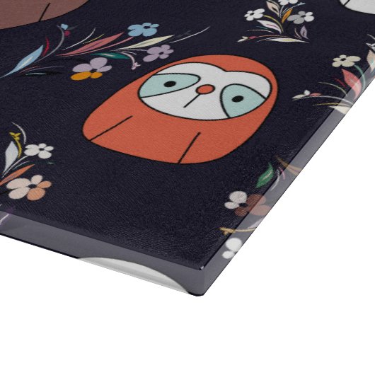 Dark Sloth Schneidebrett (Ecke)