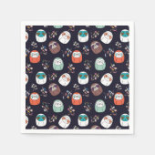 Dark Sloth Serviette (Vorderseite)