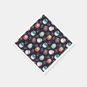 Dark Sloth Serviette (Ecke)