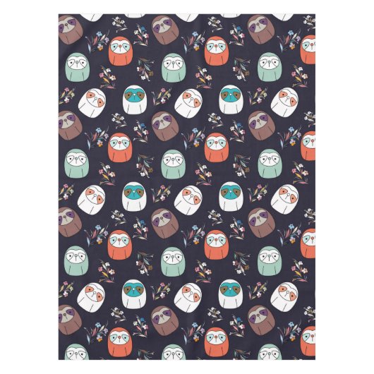 Dark Sloth Tischdecke (Vorderseite)