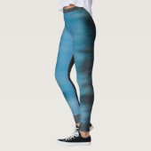 Dark Smudge-Gefärbte Krawatte Leggings (Links)