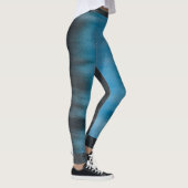 Dark Smudge-Gefärbte Krawatte Leggings (Rechts)