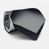DARK SOLID SQUARE PATTERN KRAWATTE (Gerollt)