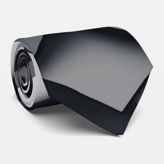 DARK SOLID SQUARE PATTERN KRAWATTE (Gerollt)