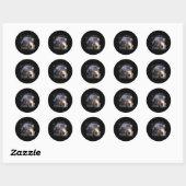 Dark Solved Sticker (Blatt)
