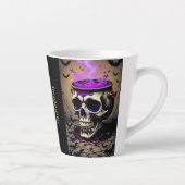 Dark Spuk Gothic Halloween Cauldron Milchtasse (Rechts)