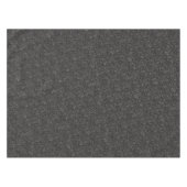 Dark Stylish Silver Grey Glitter Tischdecke (Vorderseite (Horizontal))