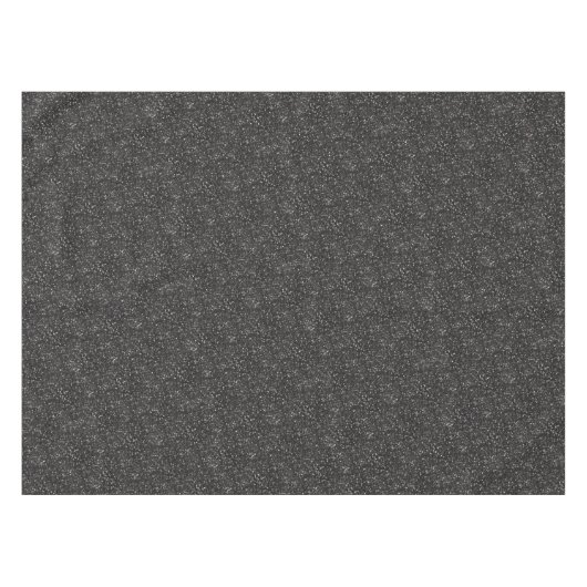 Dark Stylish Silver Grey Glitter Tischdecke (Vorderseite (Horizontal))