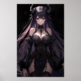 Dark Succubus Queen Poster