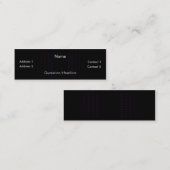 Dark Synergy Mini Visitenkarte (Vorne/Hinten)