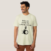 Dark-T - Shirt für Grafikdruck (Vorne ganz)