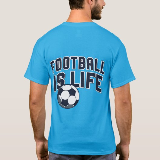 Dark T - Shirt mit farbenfrohem Digitaldesign - (Rückseite)