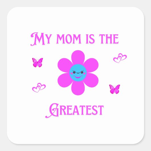 Dark T - Shirt Quadratischer Aufkleber (Vorderseite)