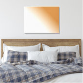 Dark Tan White Ombre Leinwanddruck (Insitu (Schlafzimmer))