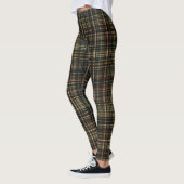 Dark Tartan (Kariert) Custom Leggings (Links)
