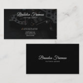 Dark Tattoo Machine Tinte Tattooist Studio Visitenkarte (Vorne/Hinten)