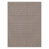 Dark Taupe Red Brown Tan Gray Beige Tribal Art Tischdecke (Vorderseite)