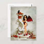 Dark Temptress Postkarte (Vorne/Hinten)