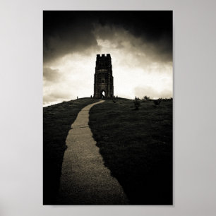 Dark Tor - Iconic Glastonbury 6x10 Archival Poster