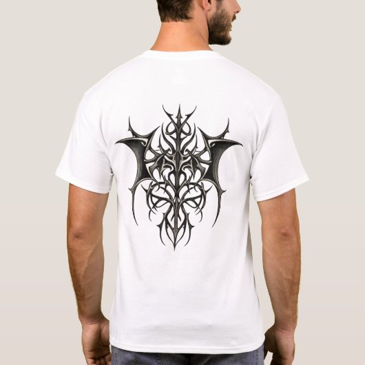 Dark Tribal Spike T-Shirt (Rückseite)