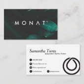 Dark Tropical Visitenkarte (Vorne/Hinten)