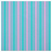Dark Türkise & Plum Lines Stoff (Muster)