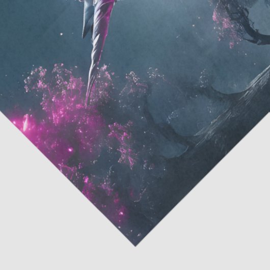 Dark Unicorn Seidenpapier (Ausschnitt)