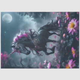 Dark Unicorn Seidenpapier