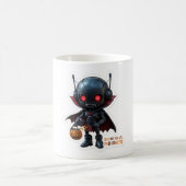 Dark Vampire Robot Halloween Spooky Sci-Fi-Kaffee Kaffeetasse (Mittel)