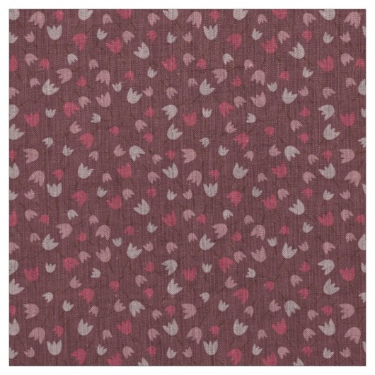 Dark various pink tulip pattern - collection stoff (Muster)
