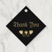 Dark Viktorianisch Gevor Tag Geschenkanhänger (Vorderseite)