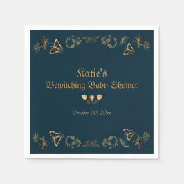 Dark Viktorianisch Gothic Halloween Kinderdusche Serviette