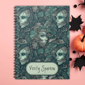 Dark Viktorianisch Gothic Zombie Mermaid Personali Notizblock