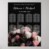 Dark Vintag Floral Poster (Vorne)